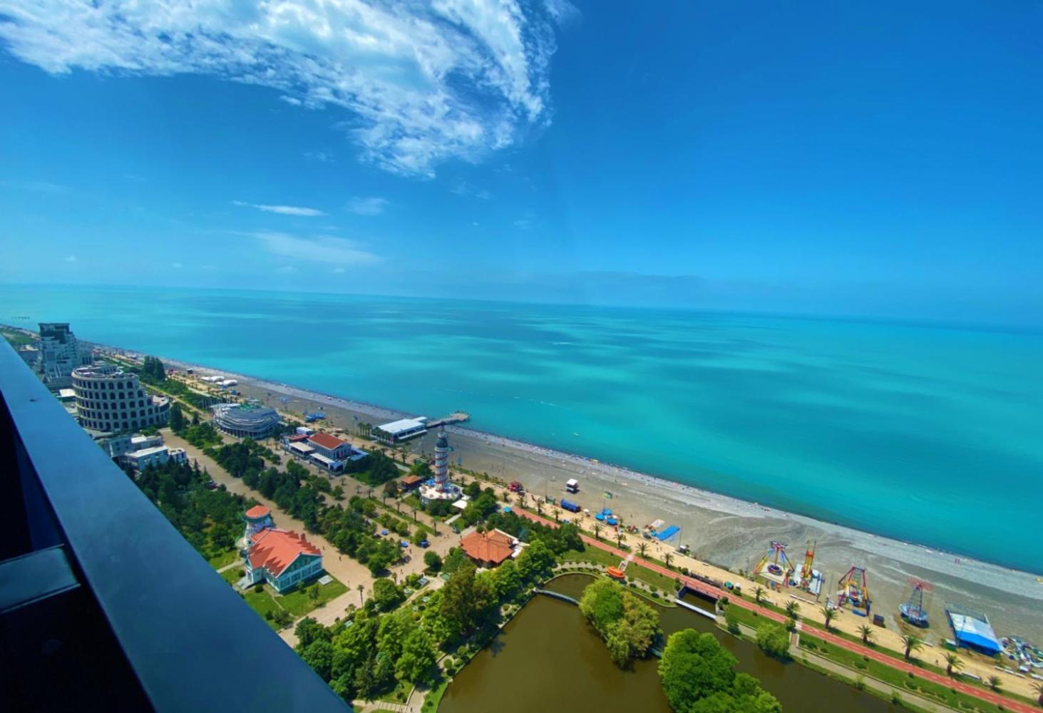 Orbi Twin Towers Aparthotel With Sea View Batumi Exteriér fotografie